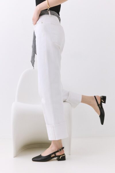 Siyah Klasik Topuklu Ayakkabi 01Ayy308210A100 - Resim 1