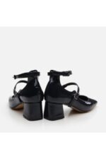 Lacivert Kadin Klasik Topuklu Ayakkabi 01Ayy295020A680 - Resim 3