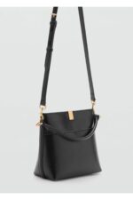 Metal Detayli Bucket Canta - Resim 1