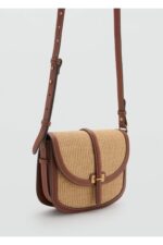 Kanvas Kontrast Capraz Canta - Resim 1