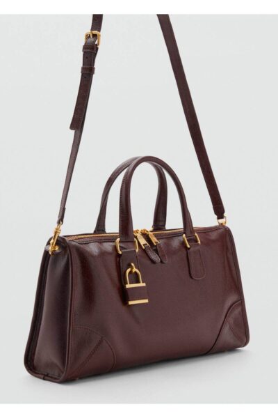 Kulplu Dikdortgen Canta - Resim 1