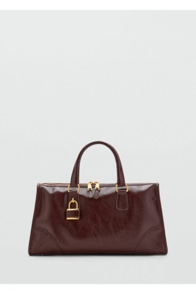 Kulplu Dikdortgen Canta - Resim 2