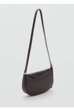 Tabaklanmis Gorunumlu Oval Capraz Canta - Resim 1