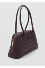 Orgu Desenli Bowling Cantasi - Resim 1