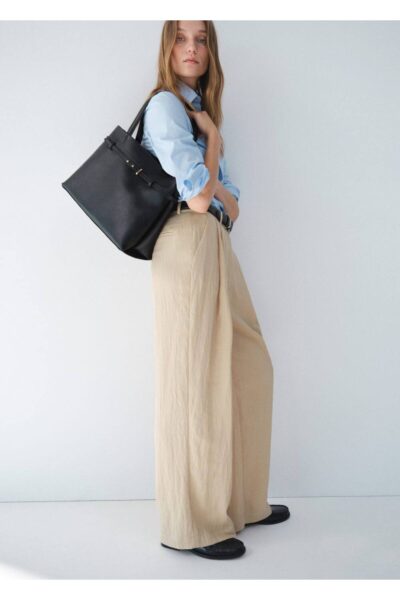 Charm Detayli Shopper Canta - Resim 2