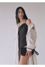 Kapakli Rafya Gorunumlu Omuz Cantasi - Resim 2