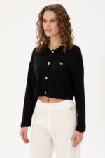 Kadin Siyah Triko Hirka 50297152 Vr046 - Resim 1