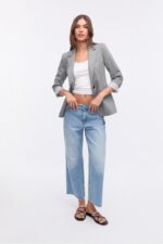 Slim Fit Blazer - Resim 2