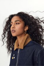 Kombine Denim Ceket - Resim 4