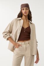 Cepli Ve Fitilli Kumasli Ceket - Resim 1