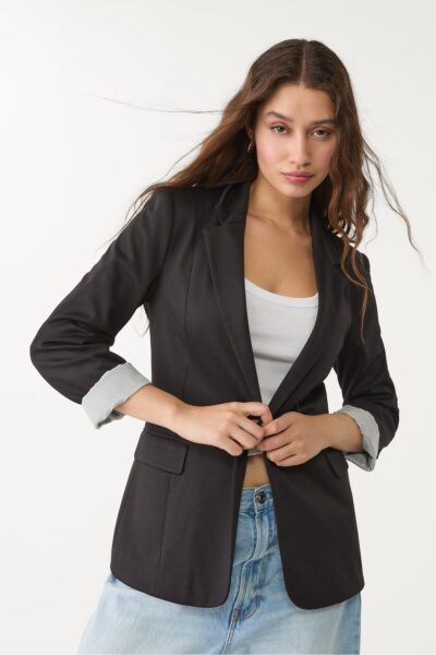 Slim Fit Blazer - Resim 1