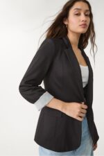 Slim Fit Blazer - Resim 2