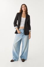 Slim Fit Blazer - Resim 3