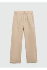 Beli Elastik Pamuklu Pantolon - Resim 3