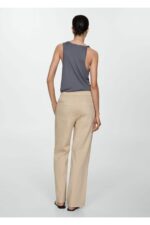 Beli Elastik Pamuklu Pantolon - Resim 4