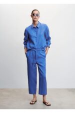 Keten Jogger Pantolon - Resim 2