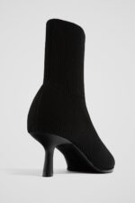 Orme Kumasli Ve Topuklu Bilekte Bot - Resim 3