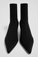 Orme Kumasli Ve Topuklu Bilekte Bot - Resim 4