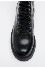 Kadin Siyah Bagcikli Duz Bot 19956670 - Resim 3