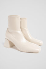 Blok Topuklu Suni Rugan Bilekte Bot - Resim 2