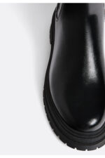 Kadin Siyah Duz Chelsea Bot 19951670 - Resim 2