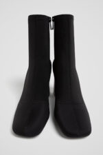 Sentetik Kaucuk Gorunumlu Ve Topuklu Bilekte Bot - Resim 4