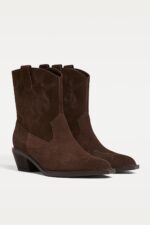 Kovboy Suet Topuklu Bot - Resim 3