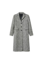 Kadin Kirik Beyaz Palto - Resim 4