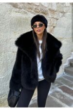 Ithal Premium Astarli Kurk Mont - Resim 3