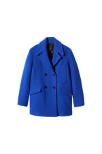 Kadin Mavi Palto - Resim 4