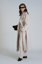 Burnie Kadin Palto Bej - Resim 3