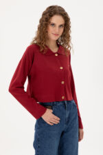 Kadin Visne Triko Hirka 50297152 Vr223 - Resim 1