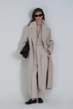 Burnie Kadin Palto Bej - Resim 4