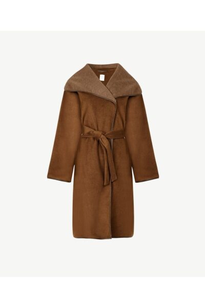 Biye Detayli Palto - Resim 1