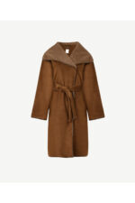 Biye Detayli Palto - Resim 2