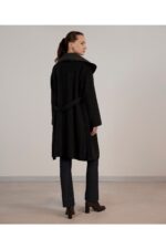 Biye Detayli Palto - Resim 4