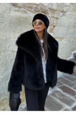 Ithal Premium Astarli Kurk Mont - Resim 2