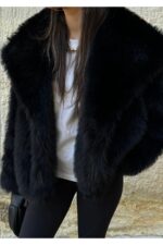 Ithal Premium Astarli Kurk Mont - Resim 3