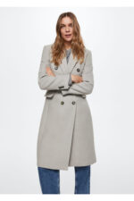 Kadin Buz Grisi Palto - Resim 2