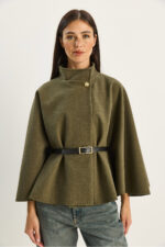 Kadin Gold Dugme Detayli Kemerli Panco 2712 60261570 - Resim 2