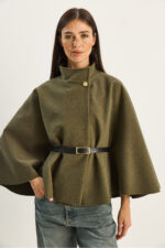 Kadin Gold Dugme Detayli Kemerli Panco 2712 60261570 - Resim 3