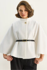 Kadin Gold Dugme Detayli Kemerli Panco 2712 60261570 - Resim 1