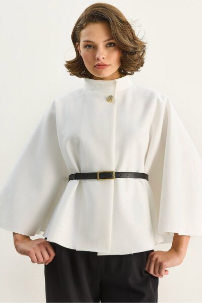 Kadin Gold Dugme Detayli Kemerli Panco 2712 60261570 - Resim 1