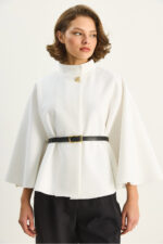 Kadin Gold Dugme Detayli Kemerli Panco 2712 60261570 - Resim 2