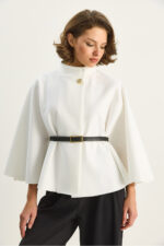 Kadin Gold Dugme Detayli Kemerli Panco 2712 60261570 - Resim 3