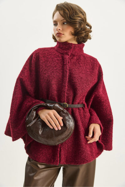 Kadin Buklet Kumas Araboy Kemerli Kase Panco 8014 60284101 - Resim 2