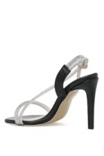 Ledyn 2Pr Siyah Kadin Topuklu Ayakkabi - Resim 3