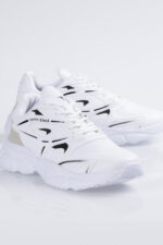 Unisex Beyaz Faylon Taban Spor Ayakkabi Tbb013 - Resim 3