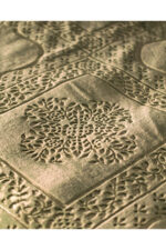 Rochelle Vizon Emboss Cift Kisilik Battaniye Haki - Resim 3