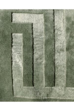 Clementine Vizon Emboss Cift Kisilik Battaniye Haki - Resim 3